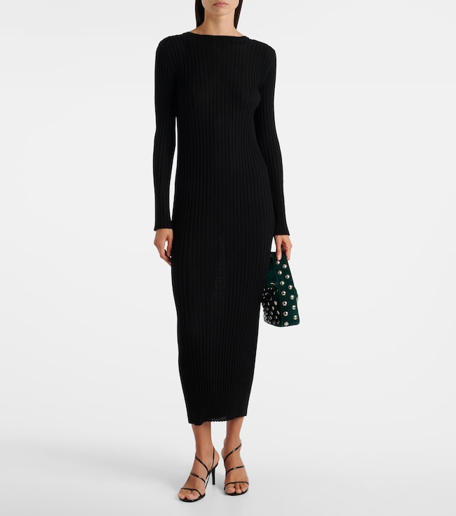 KHAITE Sigrid wool maxi dress