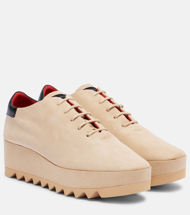 Stella McCartney Sneak-Elyse wedge sneakers