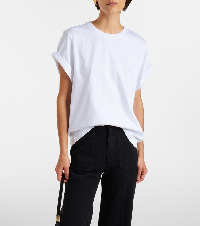 Victoria Beckham Tilly cotton jersey T-shirt