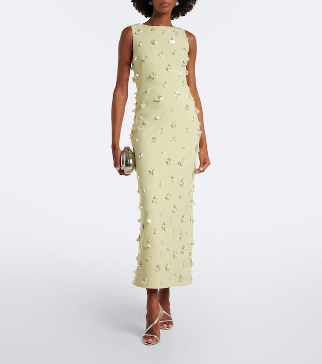 SIMKHAI Claudia embellished cocktail dress
