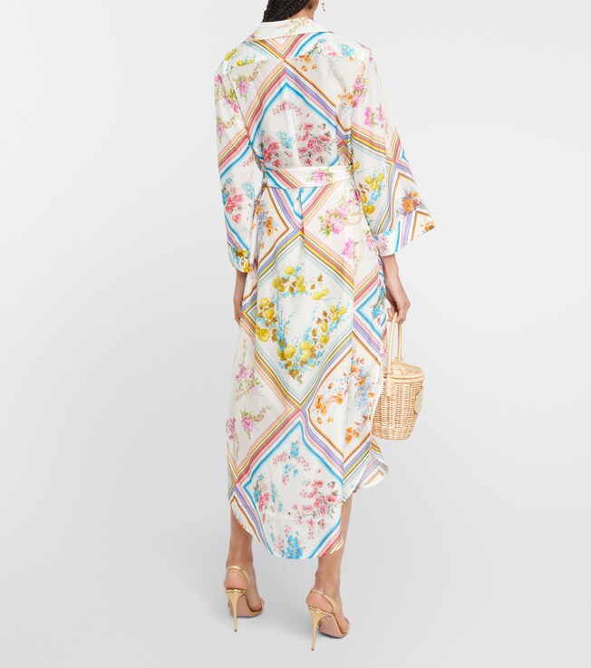 Zimmermann Zimmermann Halcyon floral silk midi dress