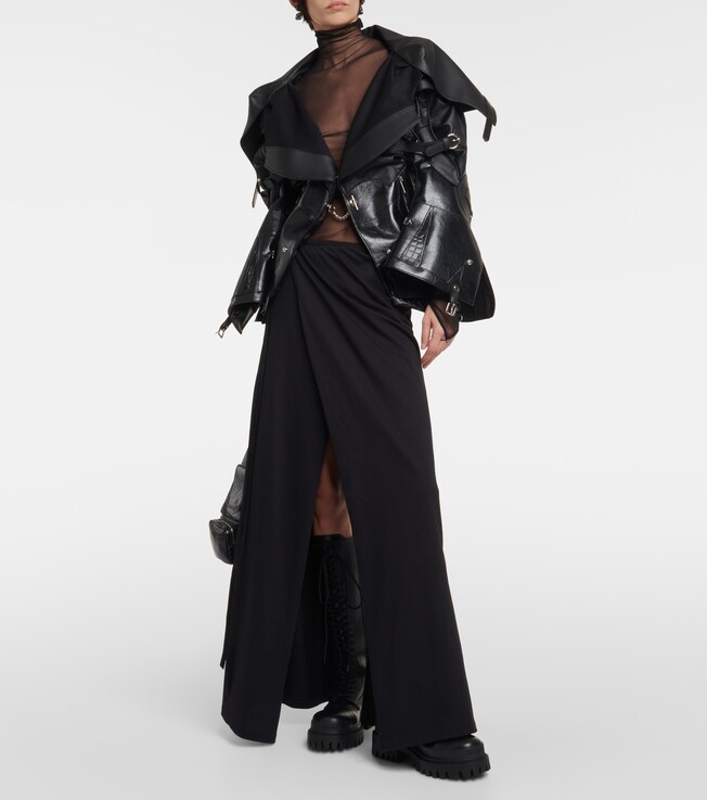 Jacke aus Lederimitat | Junya Watanabe