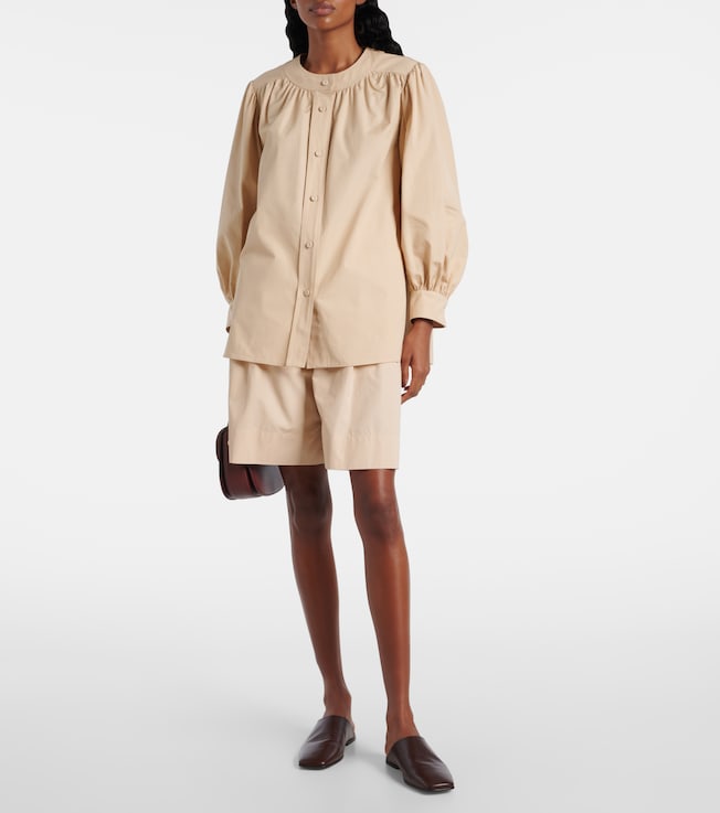 Loro Piana Hailey cotton blouse