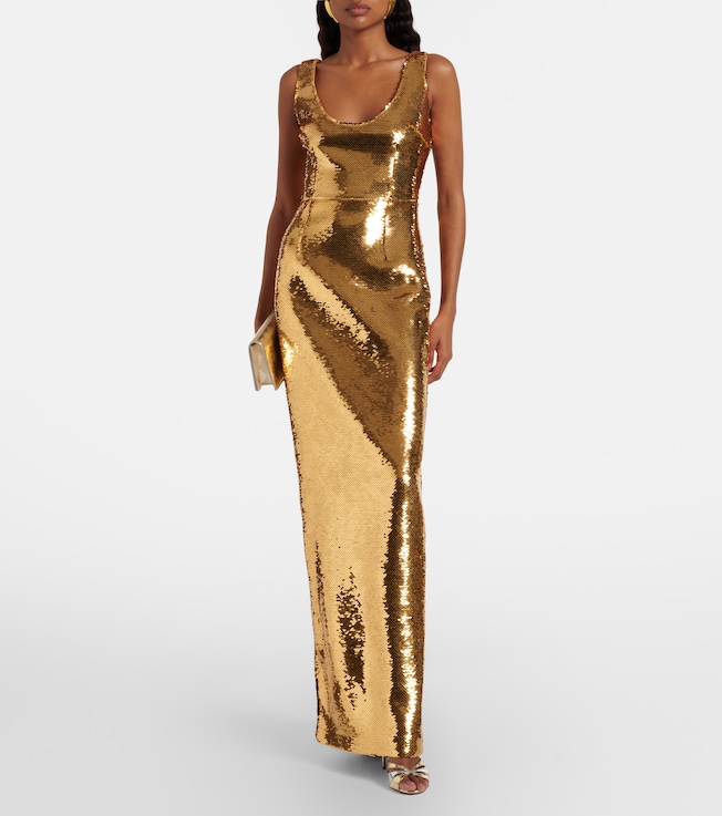 The New Arrivals Ilkyaz Ozel Sequined gown