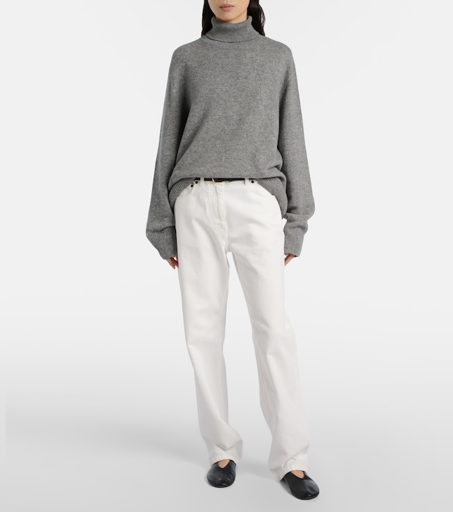 The Row Stepny wool and cashmere turtleneck sweater