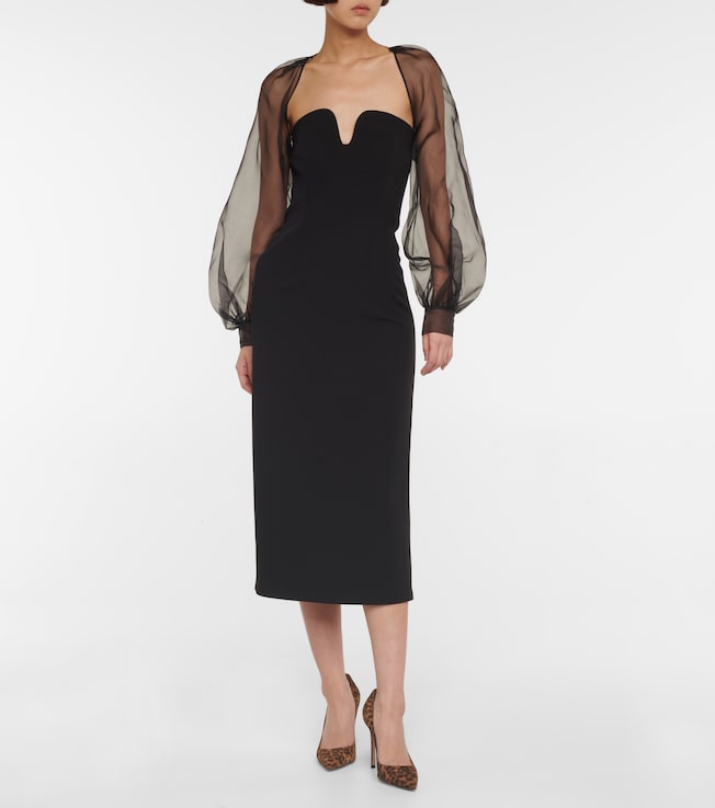 Safiyaa Catalina midi dress