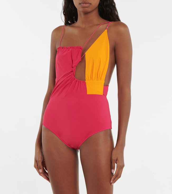 Nensi Dojaka Asymmetric swimsuit