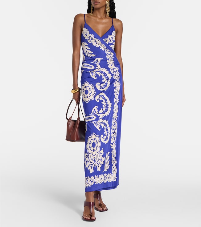 Etro Paisley printed maxi dress