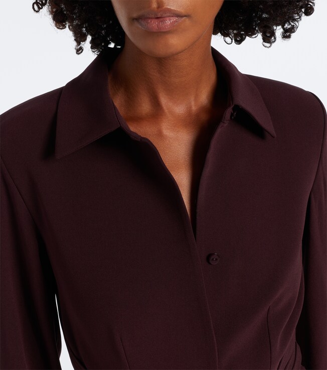 Roland Mouret Roland Mouret Draped crêpe midi dress