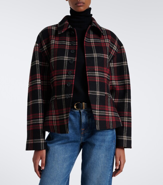 Polo Ralph Lauren Polo Ralph Lauren Plaid wool-blend tweed jacket