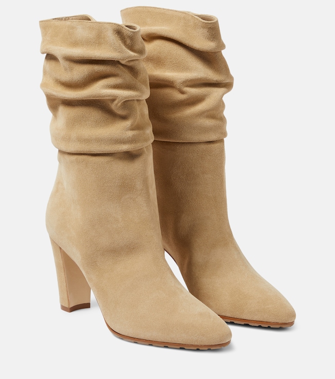 MANOLO BLAHNIK Calasso suede ankle boots