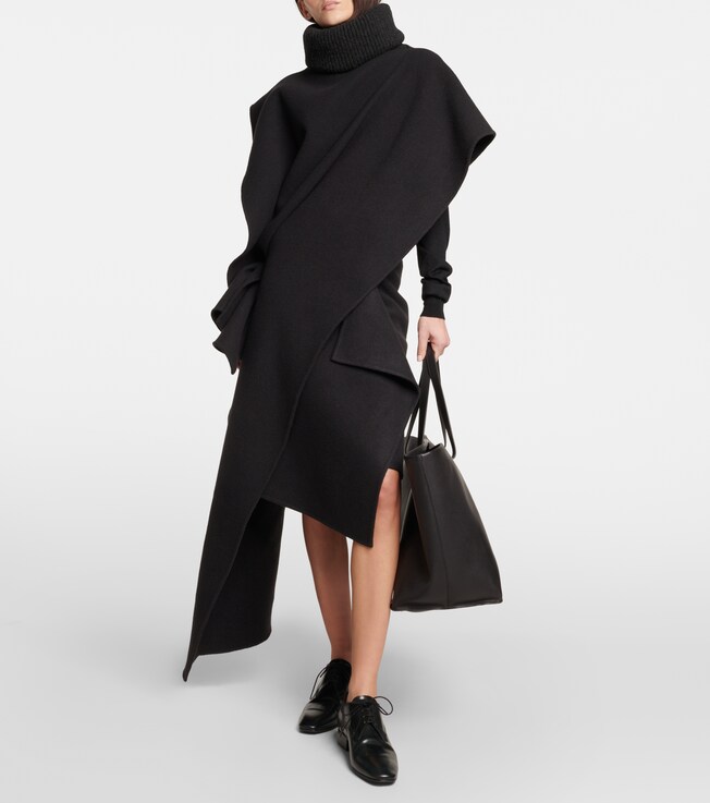 The Row Keran cashmere cape