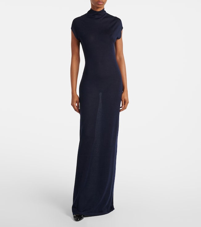 Alaïa Cashmere maxi dress