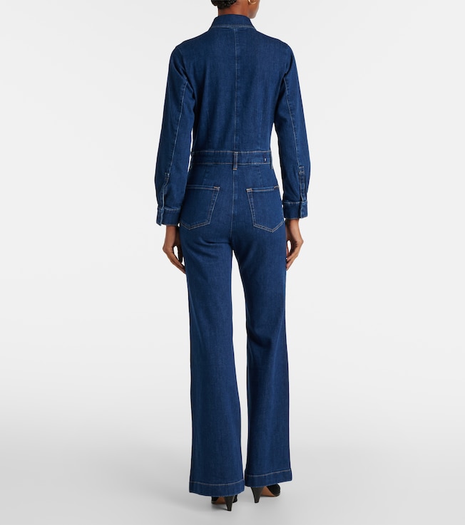 7 For All Mankind 7 For All Mankind Flared denim jumpsuit