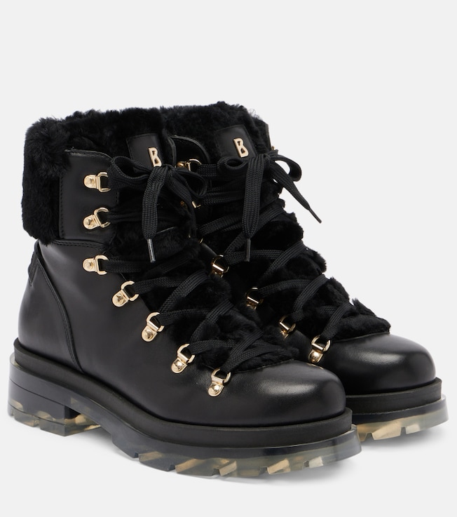 BOGNER Swansea shearling-lined leather ankle boots