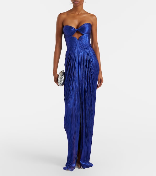 Maria Lucia Hohan Stephanie silk tulle bustier gown