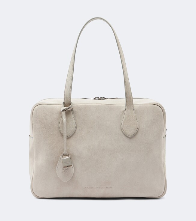 Brunello Cucinelli Suede shoulder bag