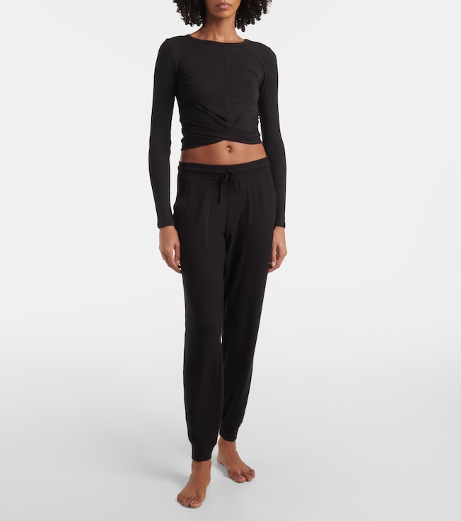 Alo Yoga Cover knit crop top