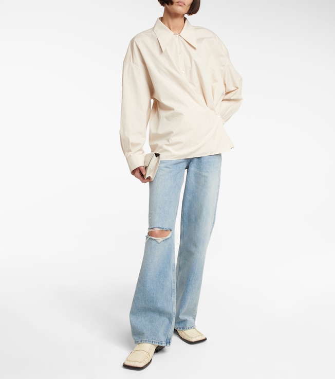 FRAME Le High N Tight wide-leg jeans