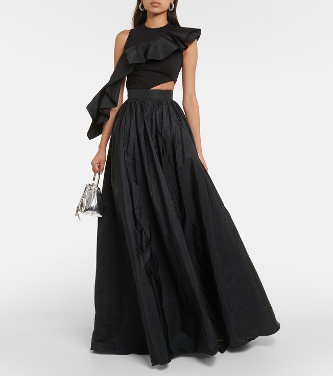 High-Rise-Maxirock | Elie Saab