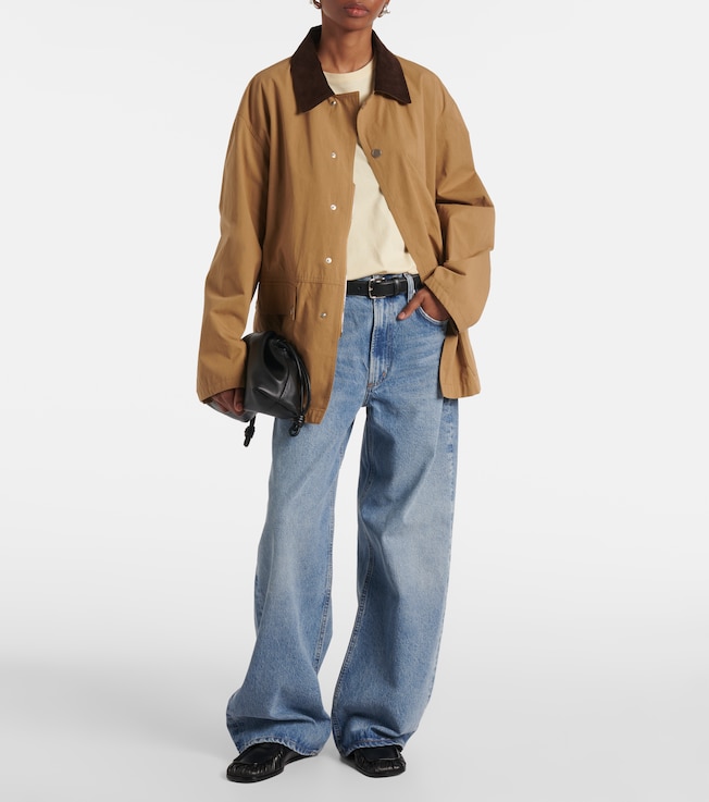 Agolde Low Curve mid-rise wide-leg jeans
