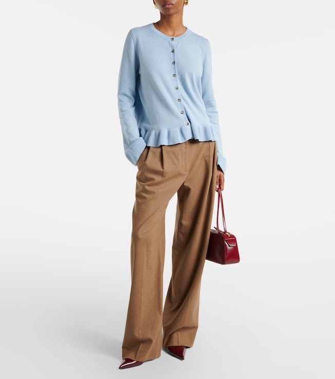 Jardin des Orangers Cotton and cashmere cardigan