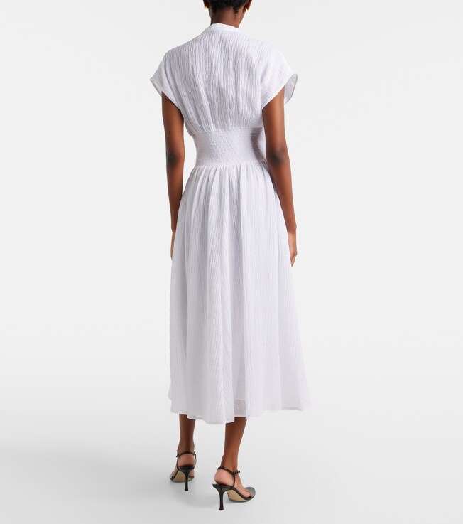 Tory Burch Tory Burch Linen and cotton midi dress