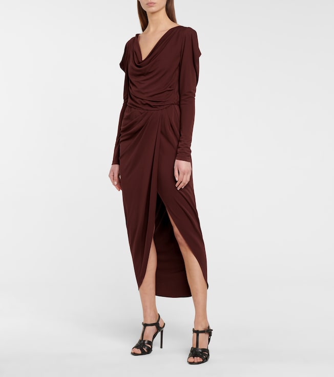 Altuzarra Shoshana cowl-neck midi dress