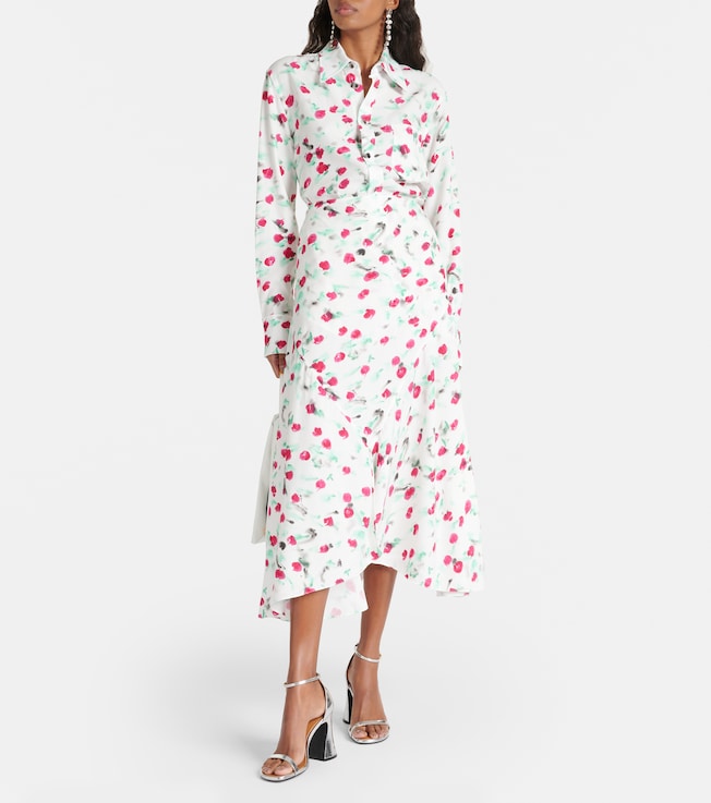 Marni Printed midi skirt