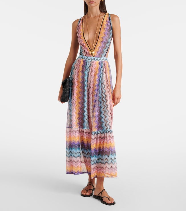 Missoni Wave beach dress