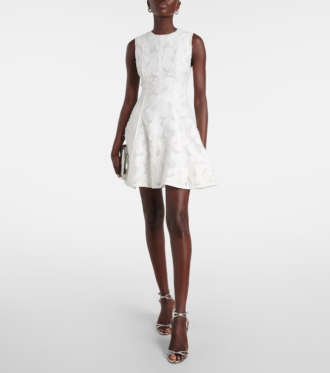 SIMKHAI Sylvia jacquard minidress