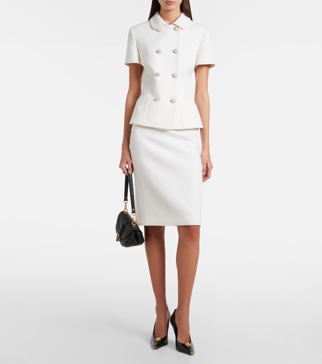 Versace Virgin wool blazer