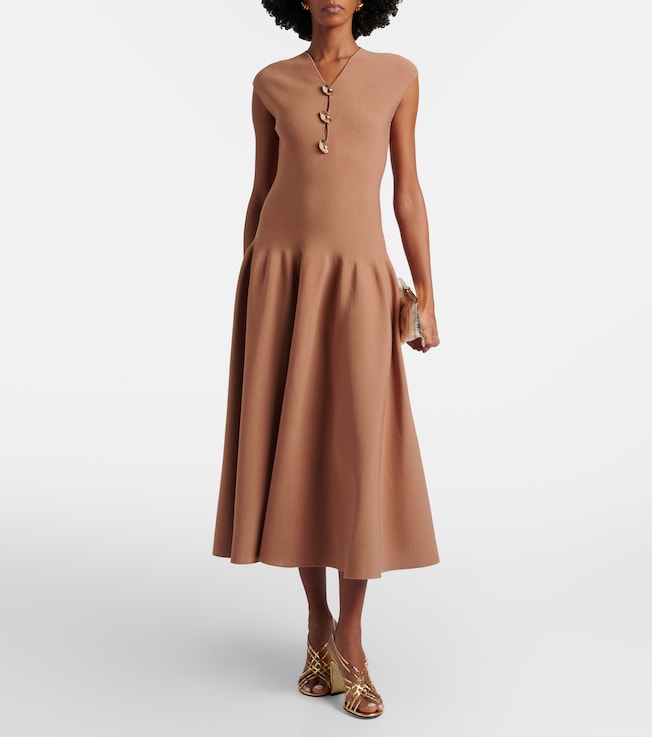 Roland Mouret Embellished midi dress