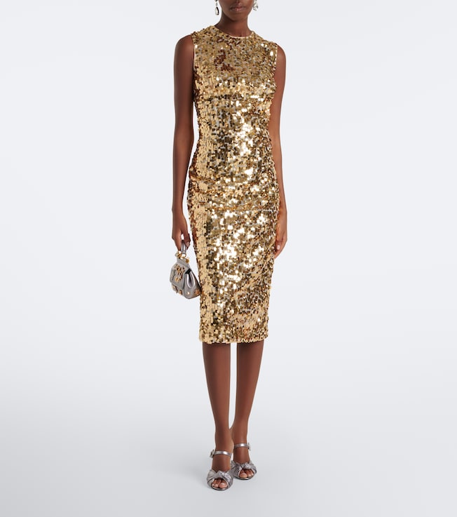 Dolce&Gabbana Dolce & Gabbana Sequined midi dress