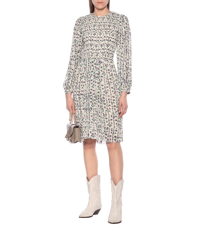 Marant Étoile Eulie printed midi dress