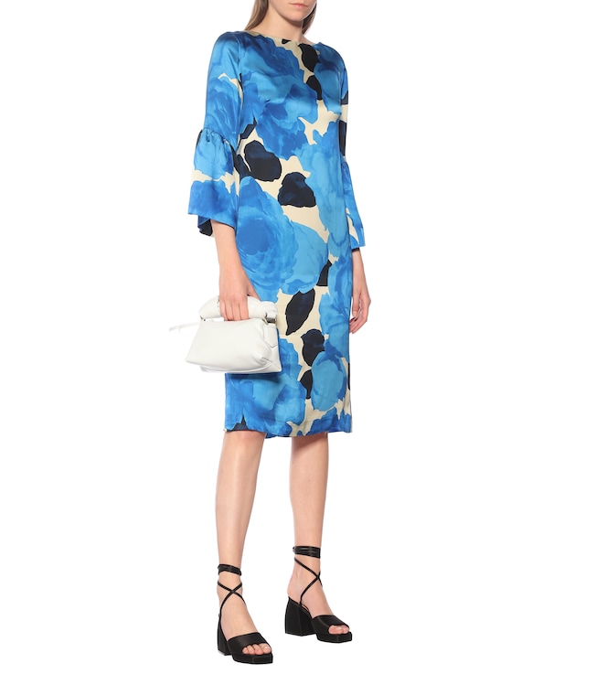 Dries Van Noten Floral satin dress