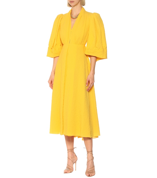 Emilia Wickstead Deva open-back cotton gown