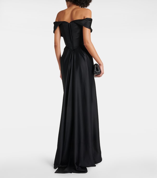 Vivienne Westwood Vivienne Westwood Nova Cocotte crêpe satin gown