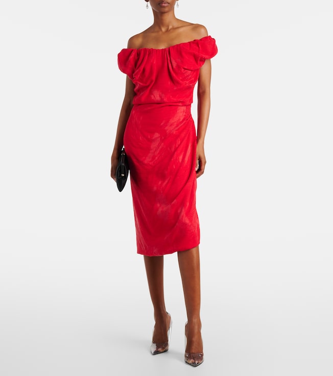 Vivienne Westwood Ginnie jersey midi dress