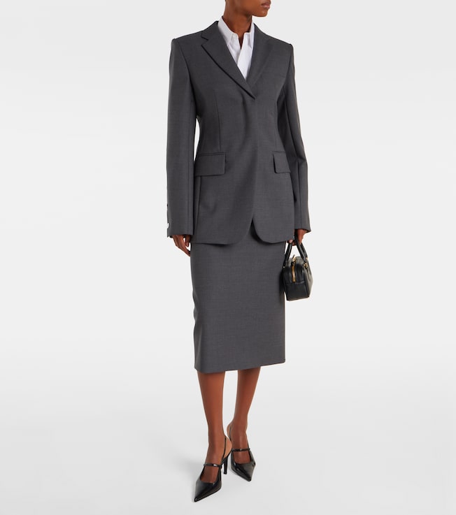 Sportmax Ranghi virgin wool blazer
