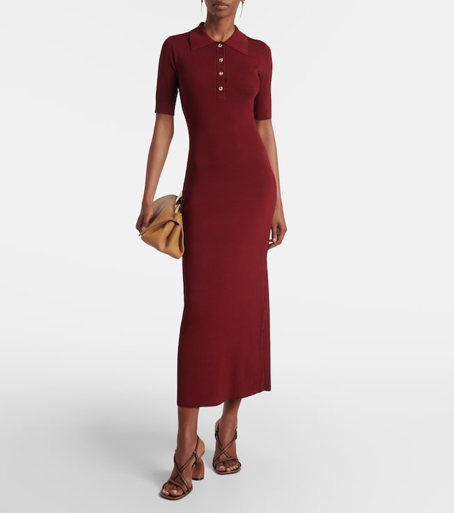 Rebecca Vallance Knitted polo dress