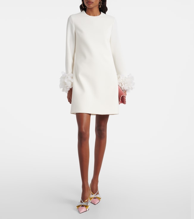 Safiyaa Crêpe minidress 