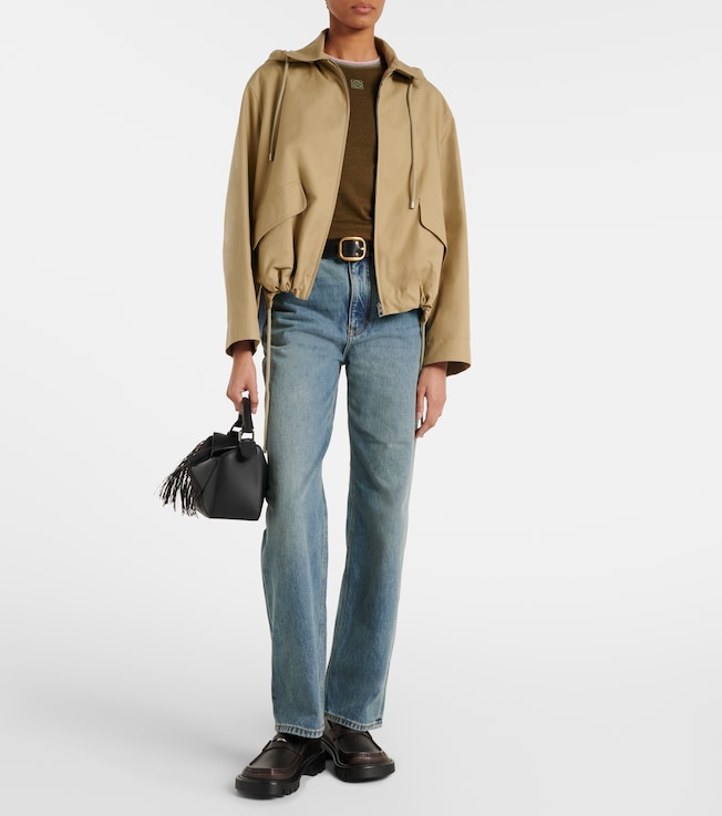 Loewe High-rise wide-leg jeans