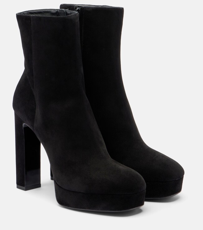 JIMMY CHOO Marene 120 suede ankle boots