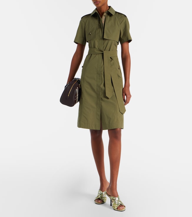  Cotton shirt dress