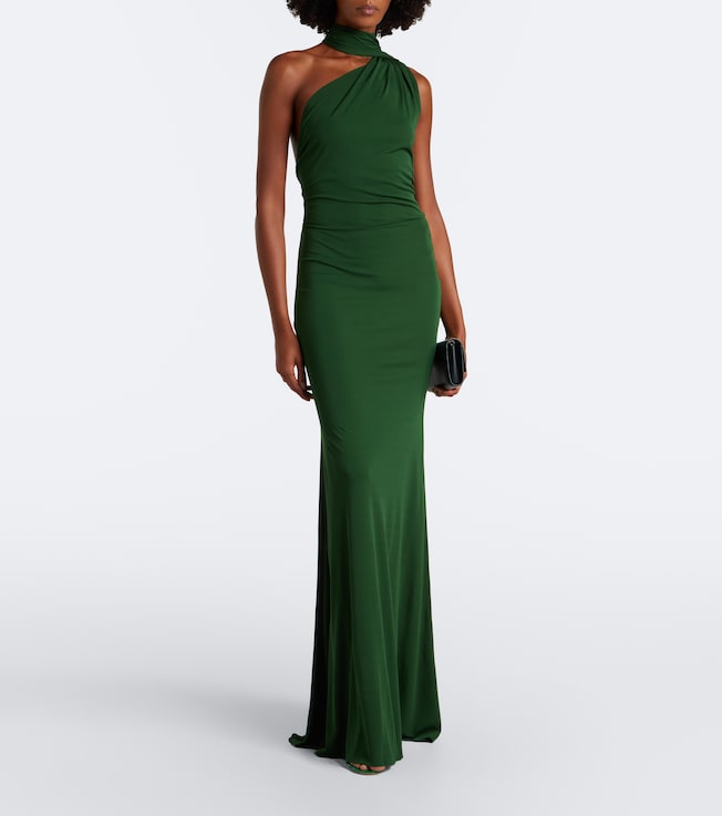 Alex Perry Alex Perry One-shoulder jersey gown