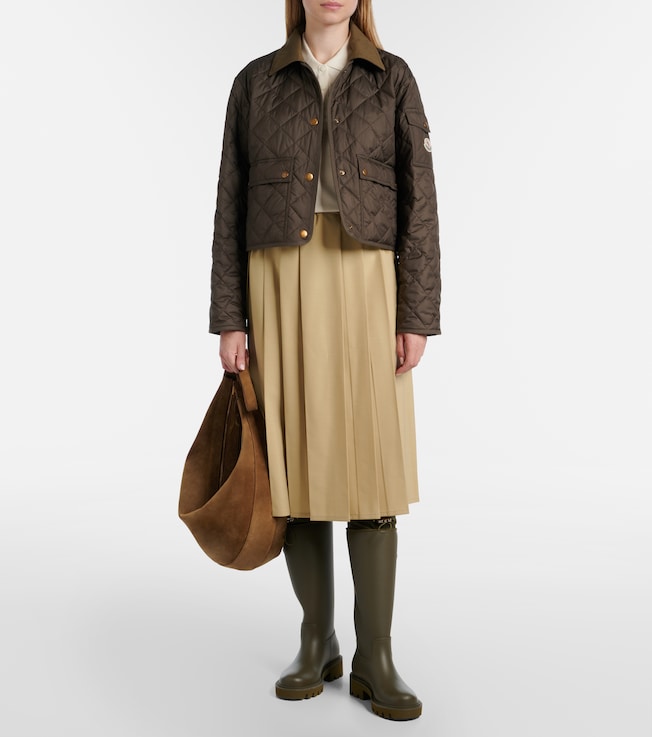 Moncler Pleated midi skirt
