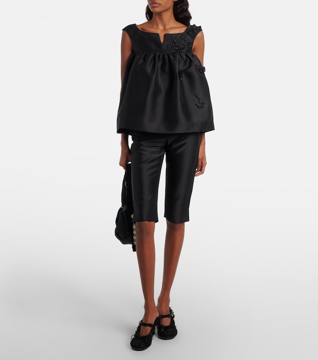 SHUSHU/TONG Satin shorts