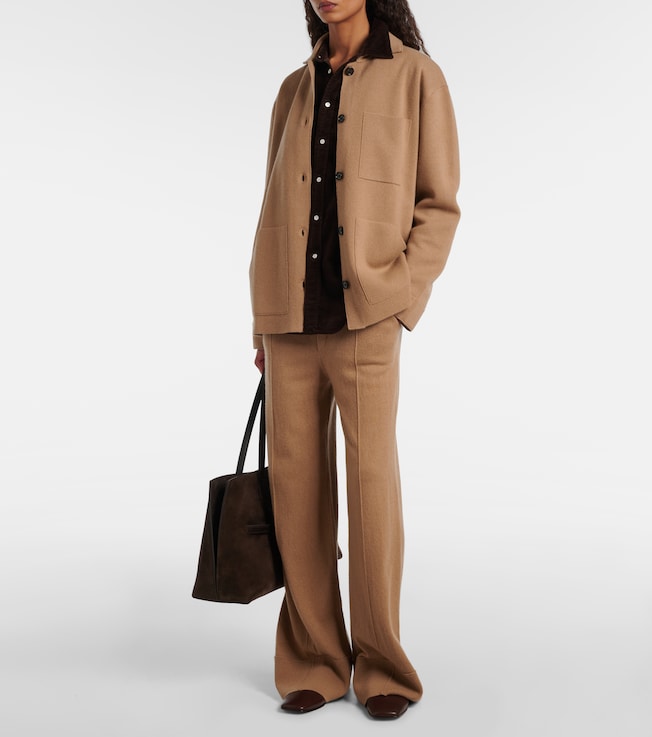 Jardin des Orangers Wool and cashmere cardigan
