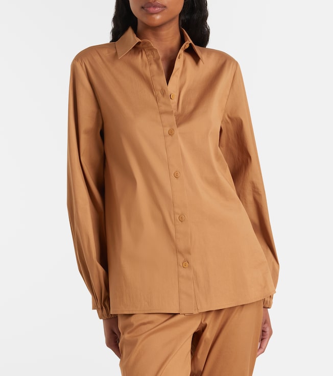 Max Mara Fertile cotton-blend shirt